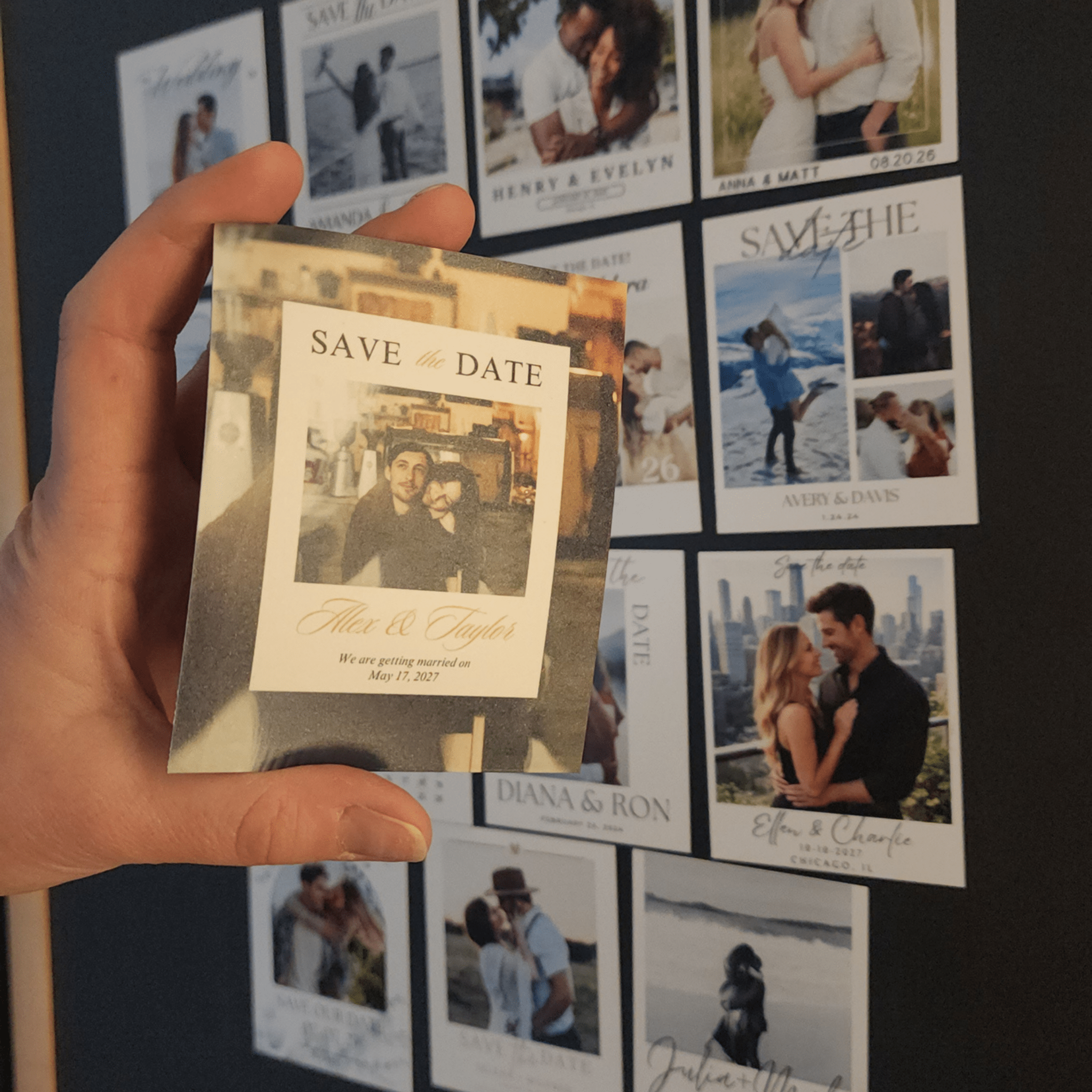 photomagnets - yourstorymagnets - savethedate - photo - magnet