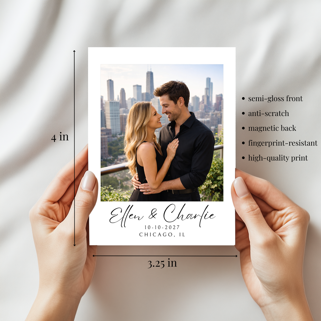 Save the Date Magnet • Basic