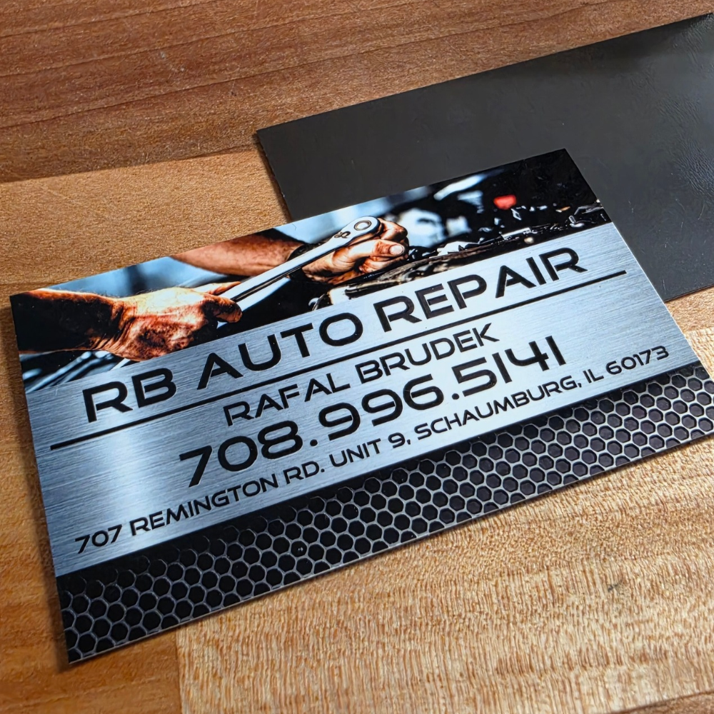 Magnetic Business Cards 2×3.5" flex