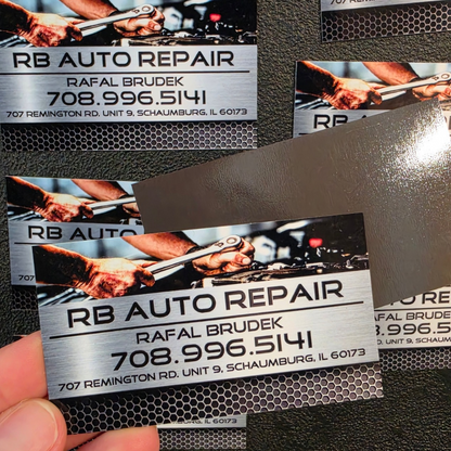 Magnetic Business Cards 2×3.5" flex